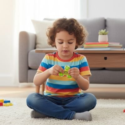 Hand spinner​ • fidget spinner pop it 2‑en‑1 pour enfants tdah 