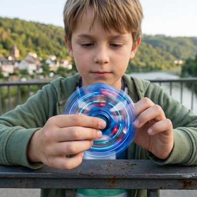 Hand spinner • Gigilli – pack de 8 fidget spinners.