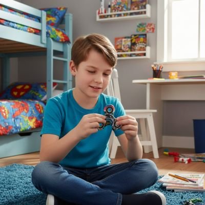 Hand spinner​ • jouet sensoriel autisme motricité fine relaxation