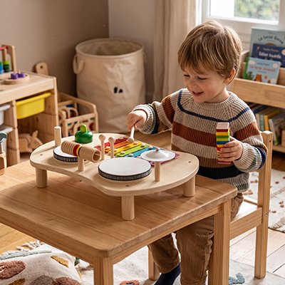 Instrument musique • jouet Montessori rythme coordination œil‑main
