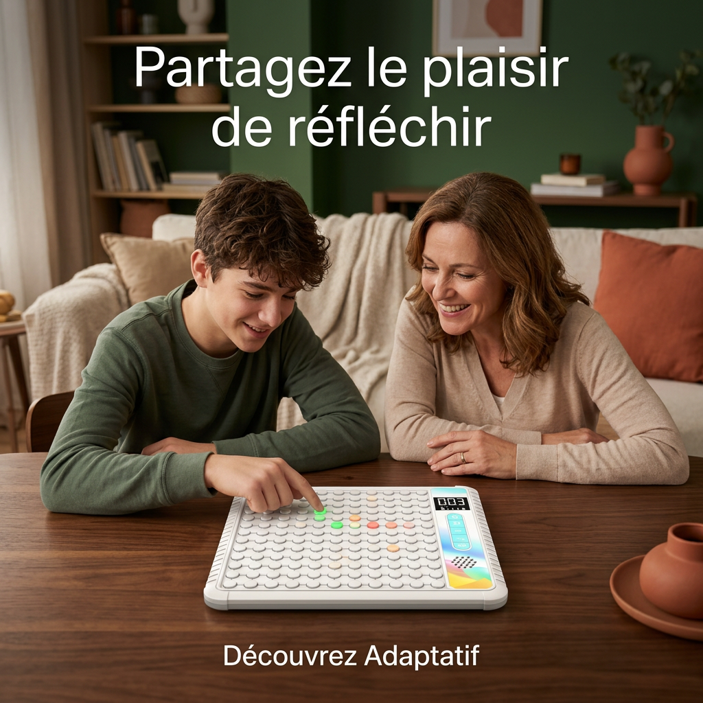Jeu électronique pour entraîner la stratégie pour les parents