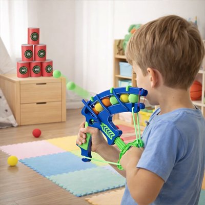 Jeu d adresse, balle collante velcro éducatif