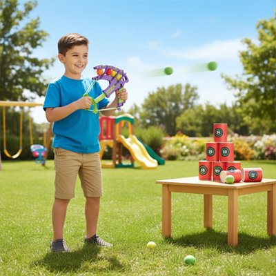 Jeu d adresse , jeu lancer cible enfant mousse