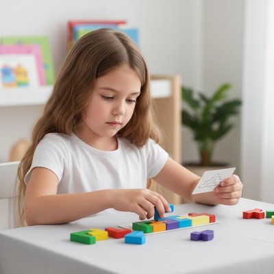 Jeu d adresse, puzzle association couleurs 