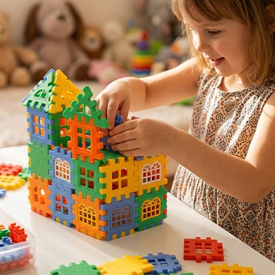 Jeu de construction • jeu STEM motricité fine 3-6 ans
