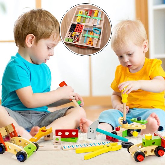 Jeu de construction • jouet construction enfant 3–6 ans vis écrous éducatif