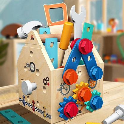 Jeu de construction • kit outils bricolage enfant STEM motricité fine