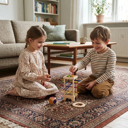 Jeu de cylindre en acrylique à 4 côtés pour tout-petits