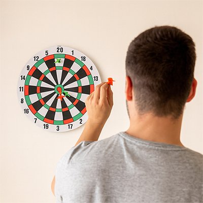 Jeu de fléchette, Initiation au calcul mental 