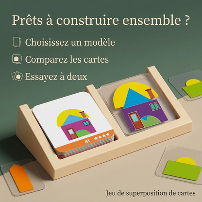 jeu de logique spatiale Montessori 3 ans