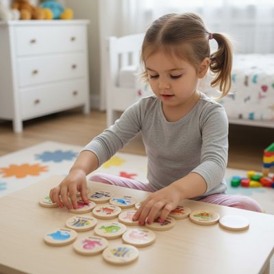 Jeu de mémoire, jouet éducatif 3–6 ans