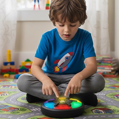 Jeu de mémoire • puzzle électronique sons et lumières entraînement cognitif