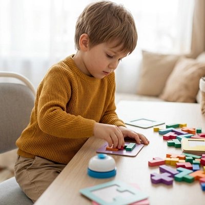 jeu de puzzle Montessori 3-6 ans