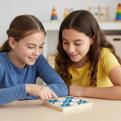 Jeu de réflexion et de logique, jeu de société bois classique 