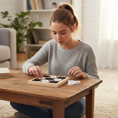 Jeu de réflexion et de logique, jeu stratégie familial compact 