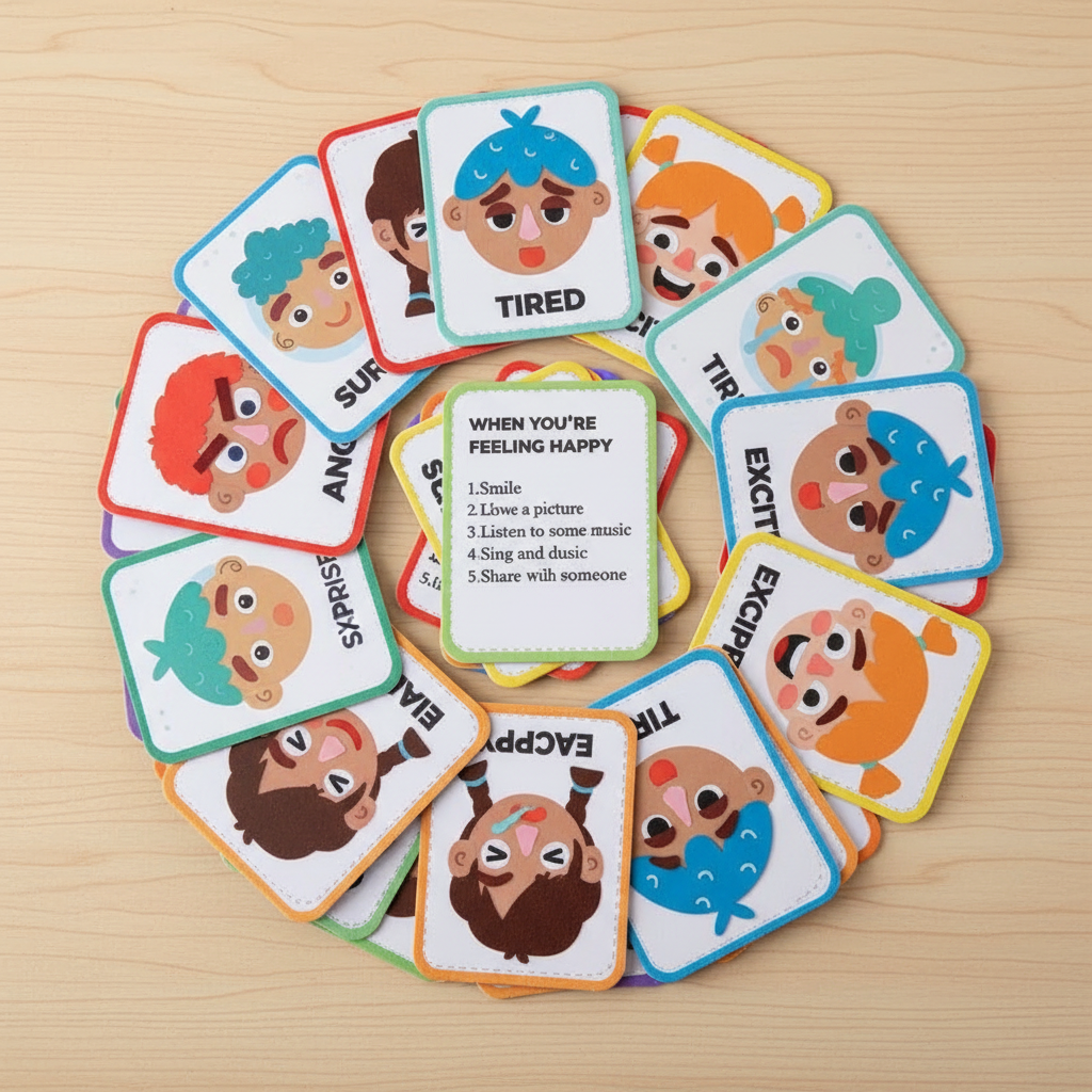 Cartes émotions et stratégies d'adaptation