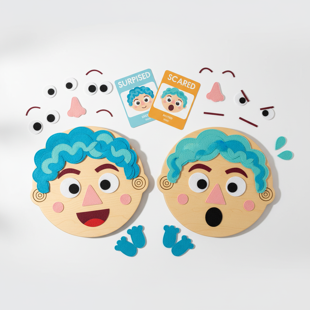 Jeu des Émotions BizyKoady - Kit complet