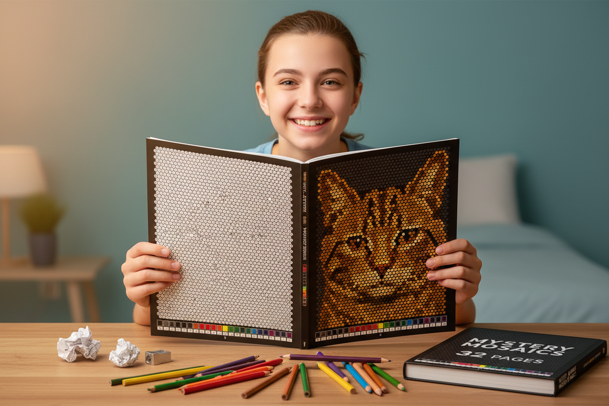 coloriage mystère pixel art 12 ans et plus