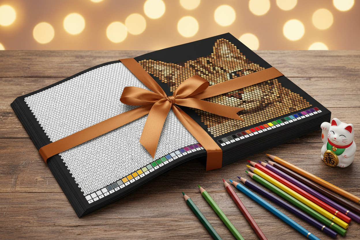 idée cadeau dessin créatif pour ado fan de chats