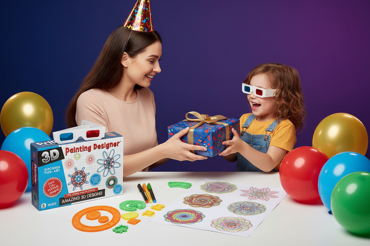 Spirographe 3D – CTA cadeau