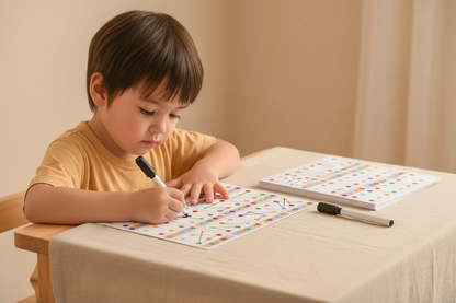 jeu éducatif de concentration pour enfants d'âge préscolaire