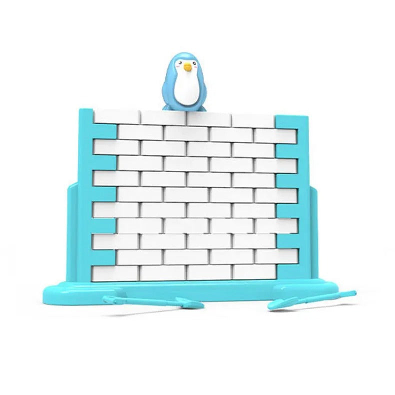 jeu mur de briques pingouin