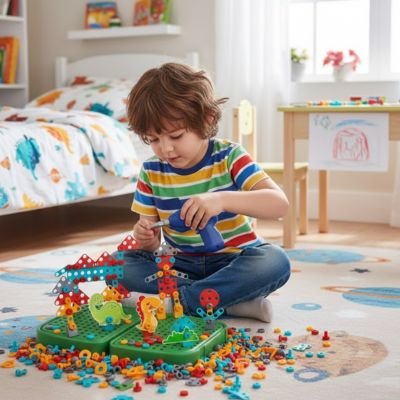Jeux de construction • jouet imitation ingénieur mécanique valise de simulation enfant 3 ans et plus