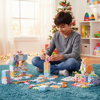 Jeux de construction, kit bricolage mécanique 83 à 263 pièces 