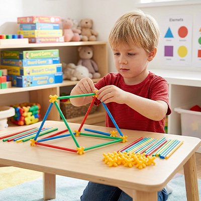 Jeux de construction  • kit construction enfant fort tunnel animaux créatifs