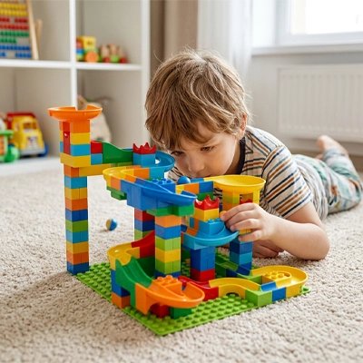 Jeux de construction piste à billes 3-12 ans