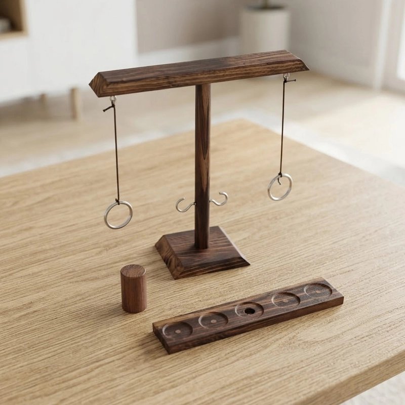 Jeux de société en bois pour fête et réunion de famille
