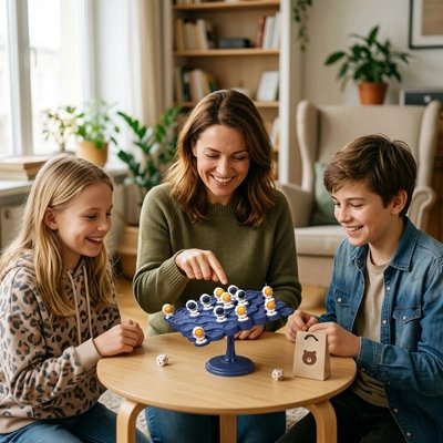 Jeux de société enfant - balancing astronaut stacking game frog tree achat