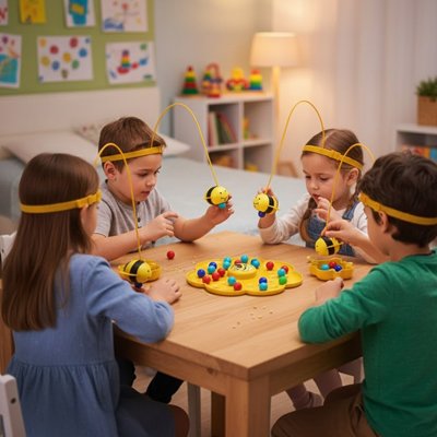 Jeux de socièté enfant, jeu coordination œil‑main