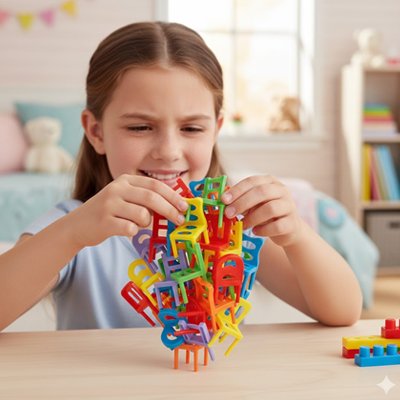 Jeux de socièté enfant, jeu coordination œil‑main