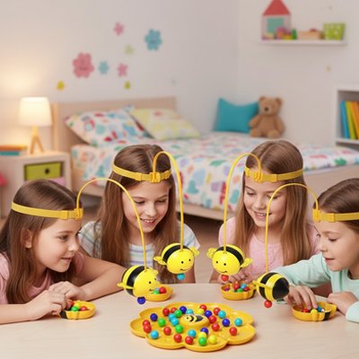 Jeux de socièté enfant, • jeu de société abeille magnétique enfant