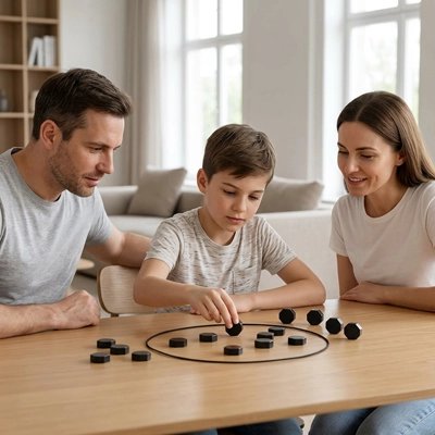 Jeux de société famille • jeu de plateau magnétique Kollide