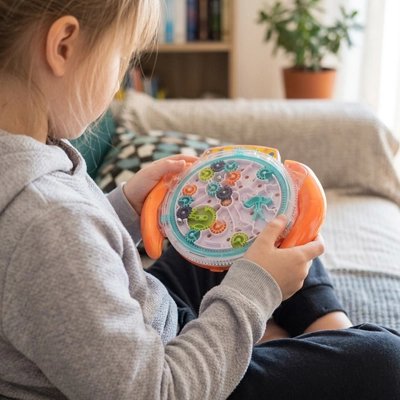 Jeux labyrinthe​ 3D transparent pour enfants