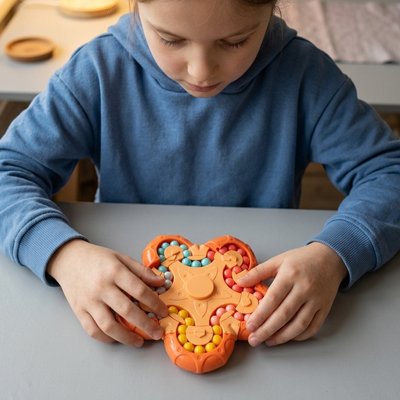 Jouet anti stress • cube magique haricots rotatifs anti‑stress ado 14+ casse‑tête 3D focus sans écran jouet sensoriel portable