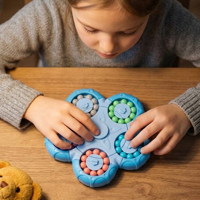 Jouet anti stress • jouet décompression logique repérage spatial travail de mémoire micro‑pauses étude