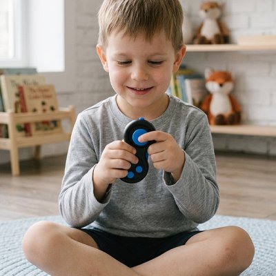 Jouet anti stress • jouet manipulation doigts calme retour tactile joystick rouleau interrupteur discret