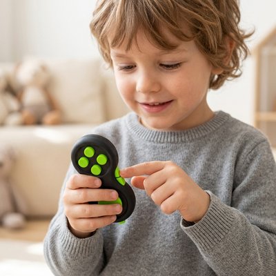 Jouet anti stress • jouet sensoriel TDAH anxiété concentration ado sans écran cube manette compact porte‑clés