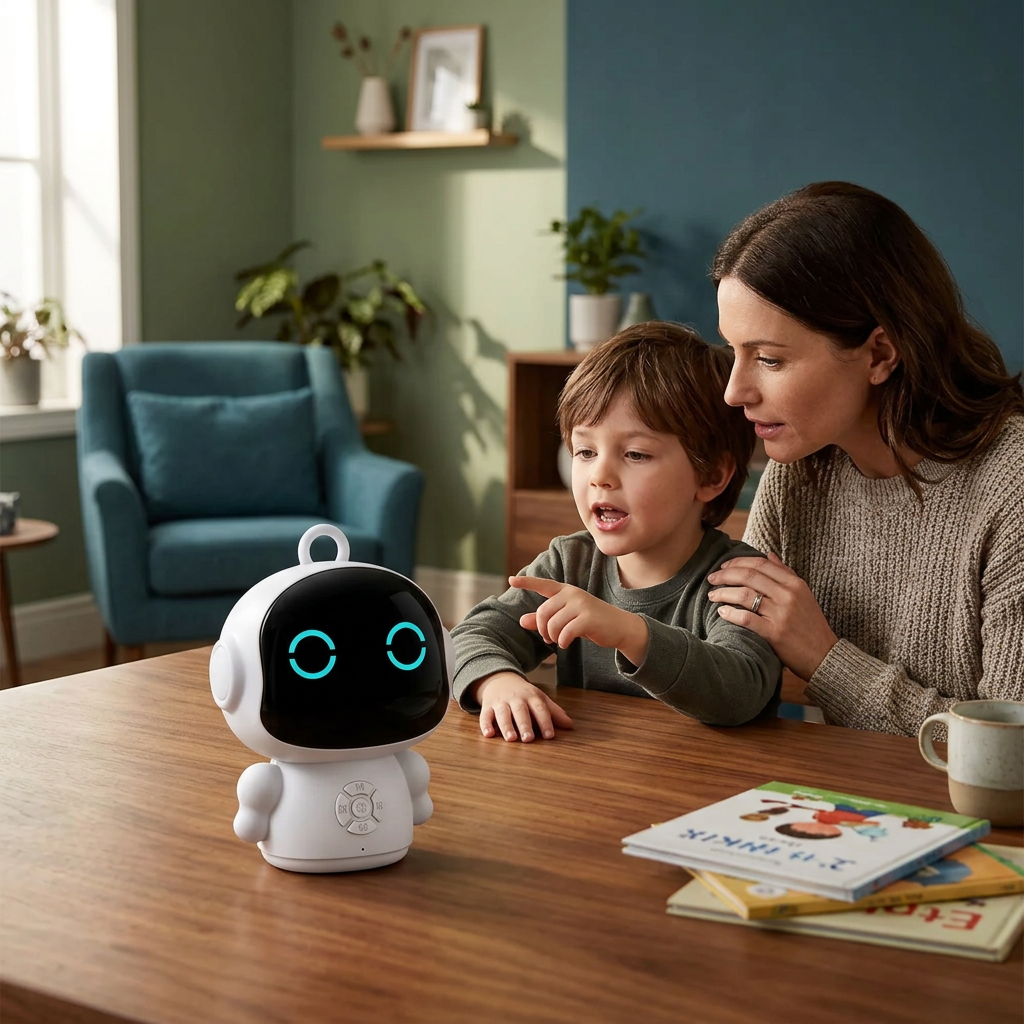 jouet d'éveil robot interactif par la parole pour tout-petits