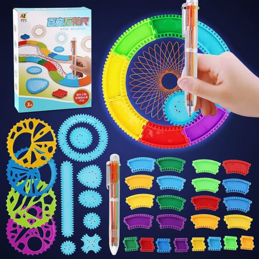 jouet dessin spirographe enfant 6-12 ans