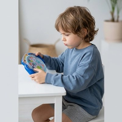 jouet labyrinthe ovni multi-niveaux obstacles numérotés
