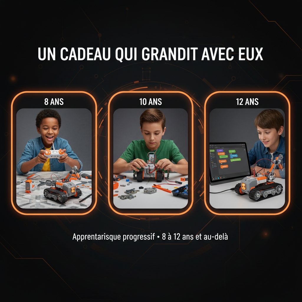 Jouet Robot pour Enfants — Progression 8 à 12 ans