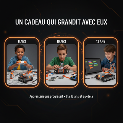 Jouet Robot pour Enfants — Progression 8 à 12 ans