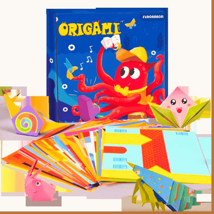 Kit de Papier Origami pour Enfants | CréArt - Jeu Éducatif Enfant