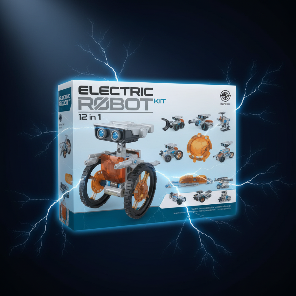 Kit Robot Programmable Enfant : 12 robots à construire
