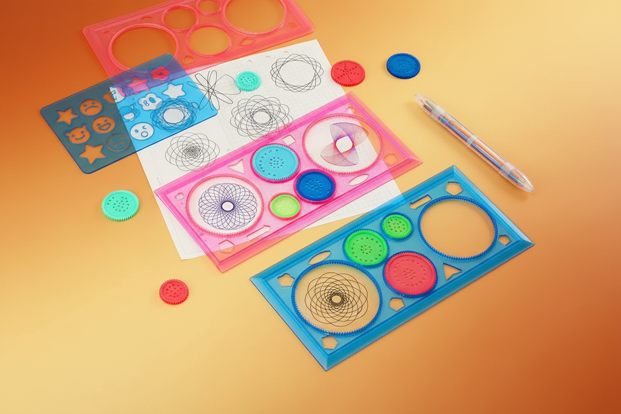 Kit Spirographe – Contenu du kit