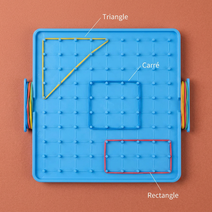 planche de manipulation STEM pour motricité fine enfant